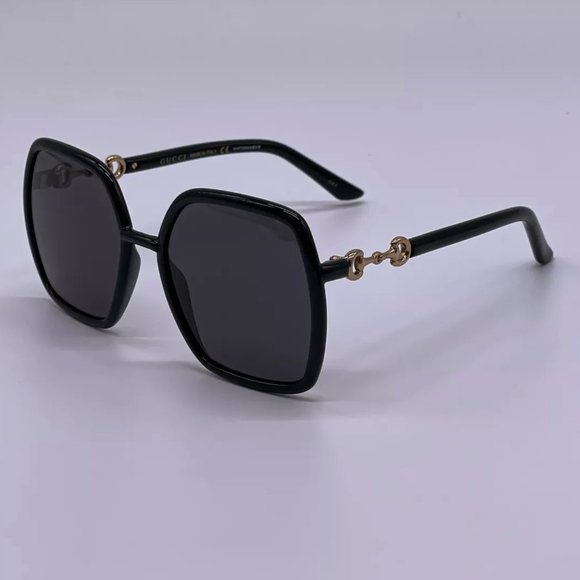 Sale! New Gucci Women\'s 55mm Black Sunglasses! main image 6